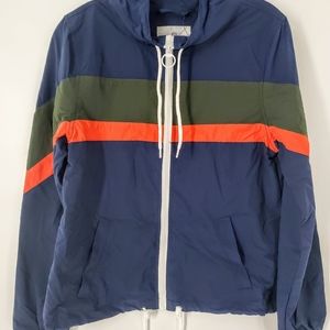 Zine Helena Colorblock Mock Neck Jacket